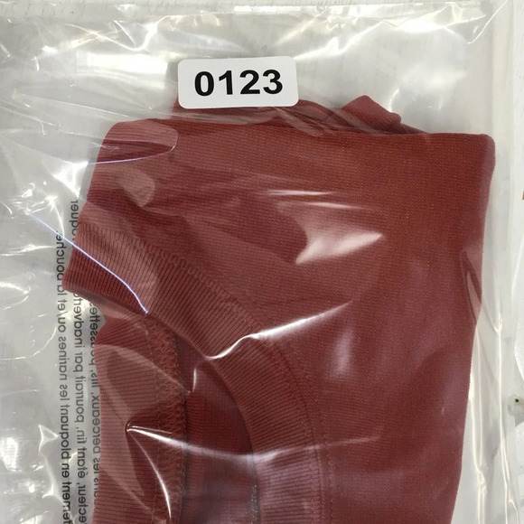 Patagonia Capilene Baselayer Shirt Short Sleeve Red USA Made Red M / L - Picture 9 of 9